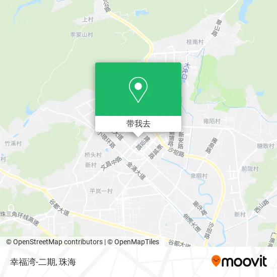 幸福湾-二期地图