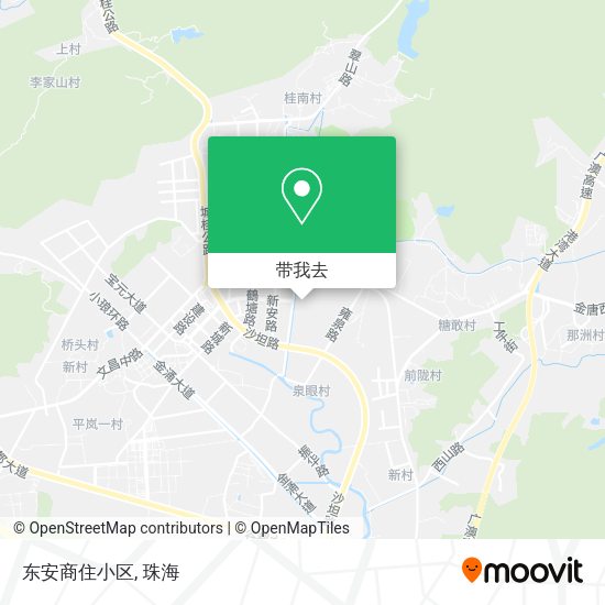 东安商住小区地图