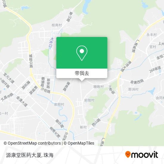源康堂医药大厦地图