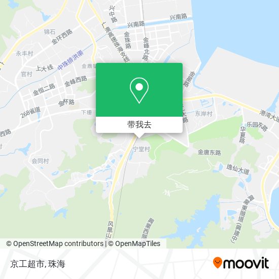 京工超市地图