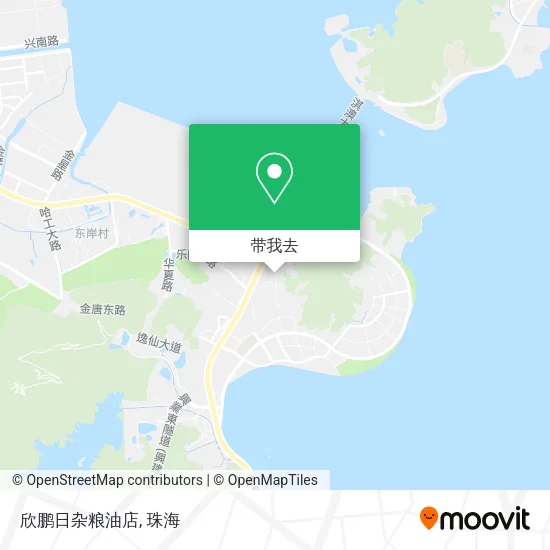 欣鹏日杂粮油店地图