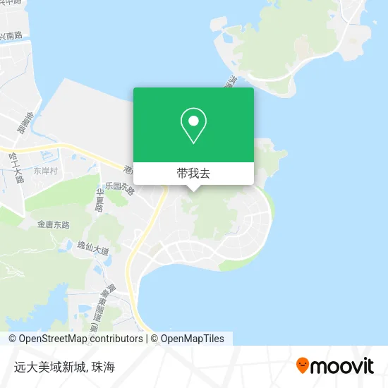 远大美域新城地图