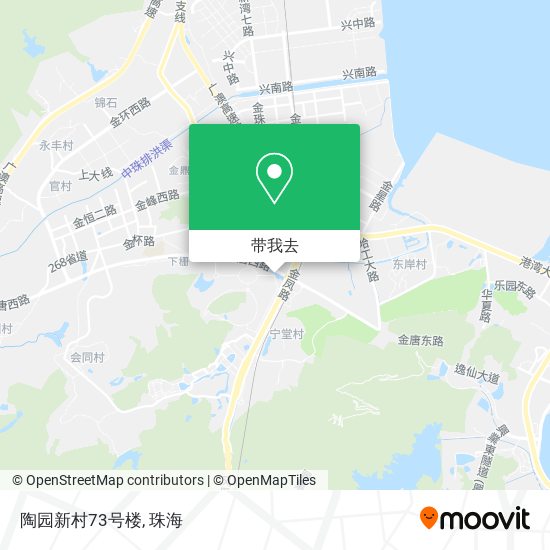 陶园新村73号楼地图