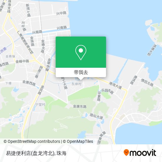 易捷便利店(盘龙湾北)地图