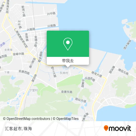 汇客超市地图