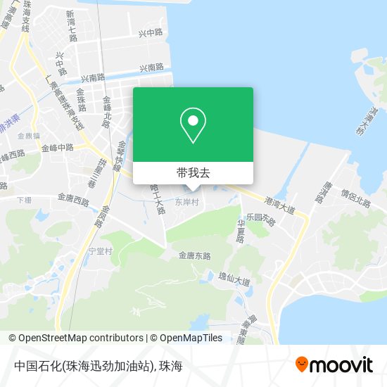 中国石化(珠海迅劲加油站)地图