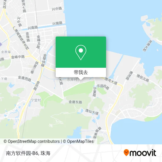 南方软件园-B6地图