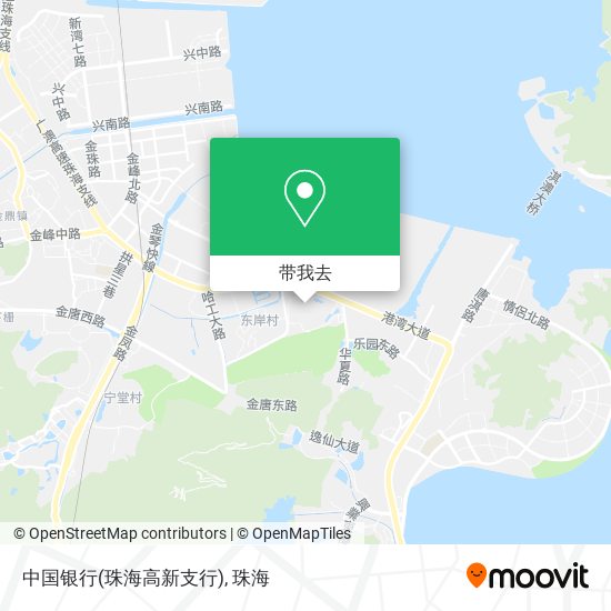 中国银行(珠海高新支行)地图
