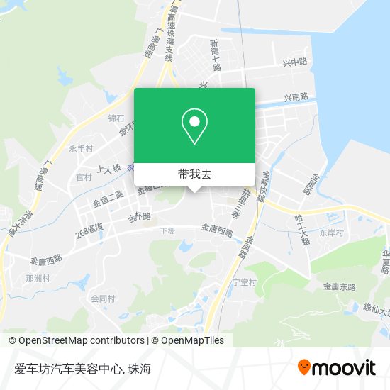 爱车坊汽车美容中心地图