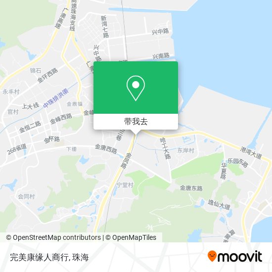 完美康缘人商行地图