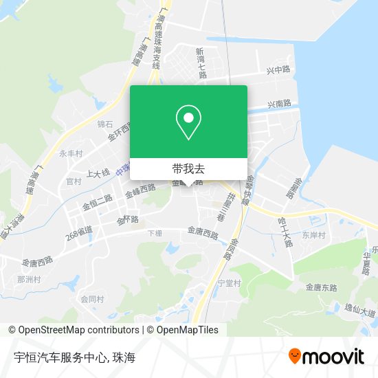 宇恒汽车服务中心地图