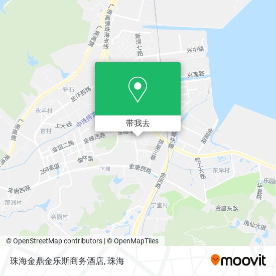 珠海金鼎金乐斯商务酒店地图