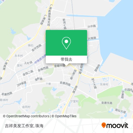 吉祥美发工作室地图