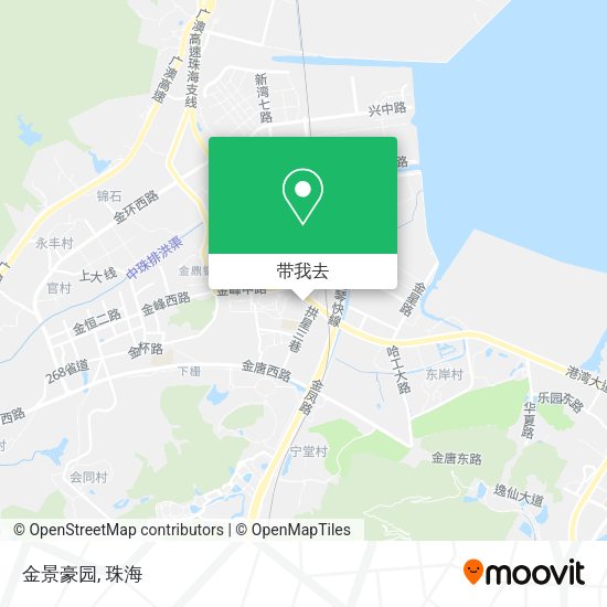 金景豪园地图