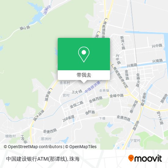 中国建设银行ATM(那谭线)地图