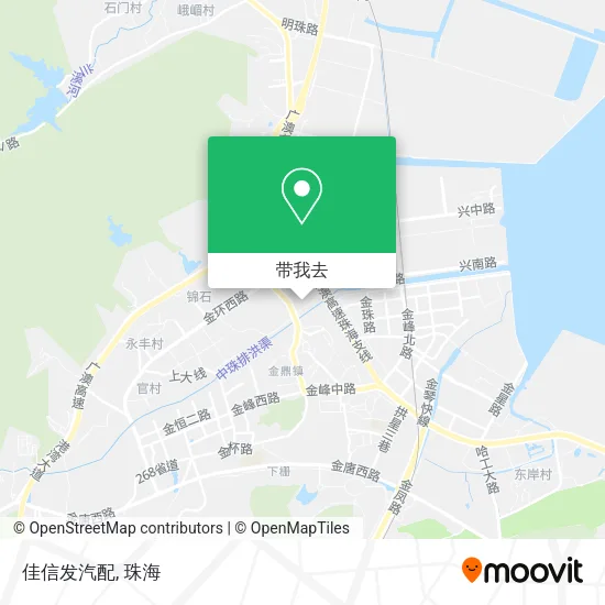 佳信发汽配地图