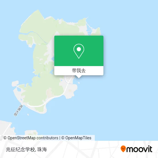 兆征纪念学校地图