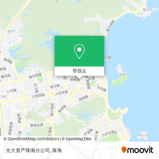 光大资产珠海分公司地图