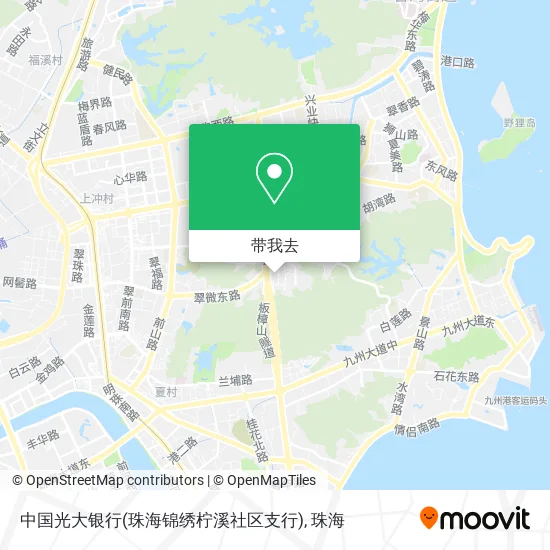 中国光大银行(珠海锦绣柠溪社区支行)地图