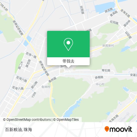 百新粮油地图