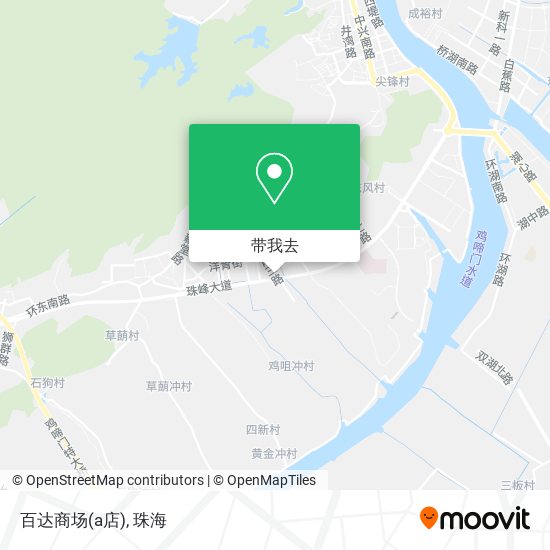 百达商场(a店)地图