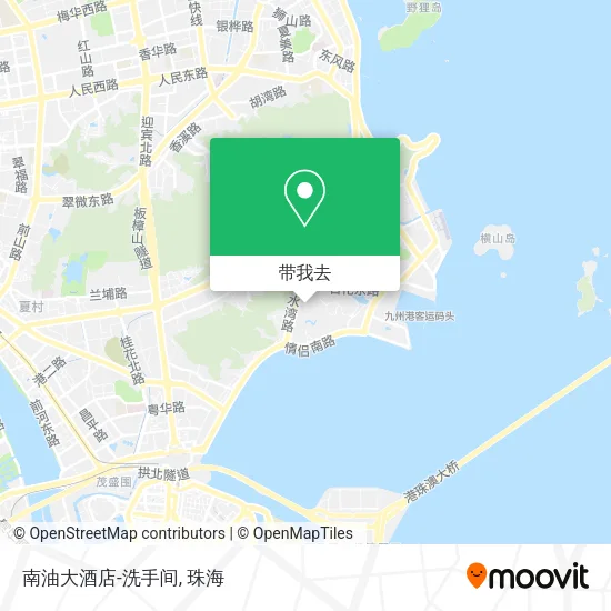 南油大酒店-洗手间地图