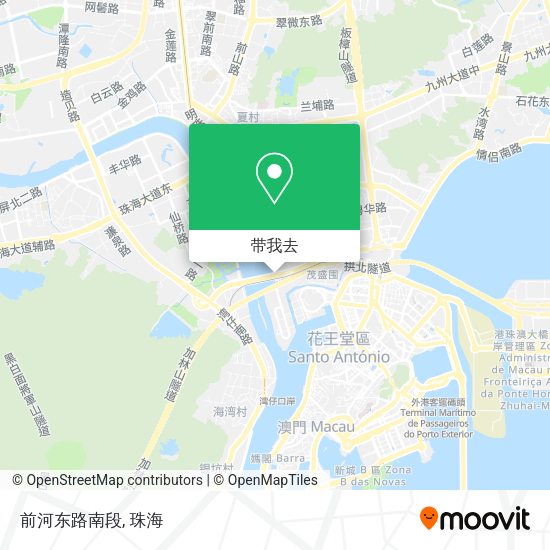 前河东路南段地图