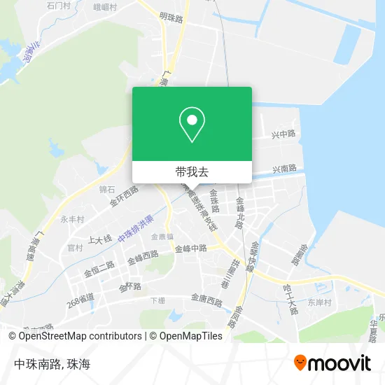 中珠南路地图