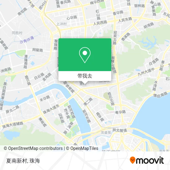 夏南新村地图