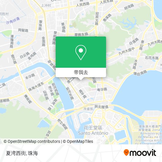 夏湾西街地图