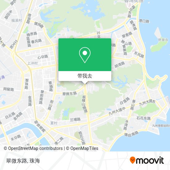 翠微东路地图