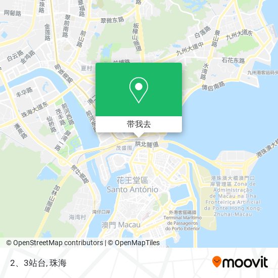 2、3站台地图