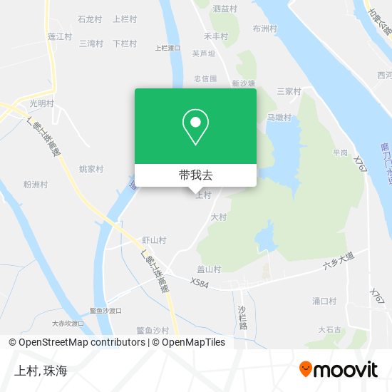 上村地图
