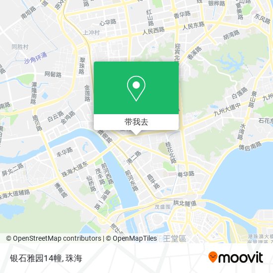 银石雅园14幢地图