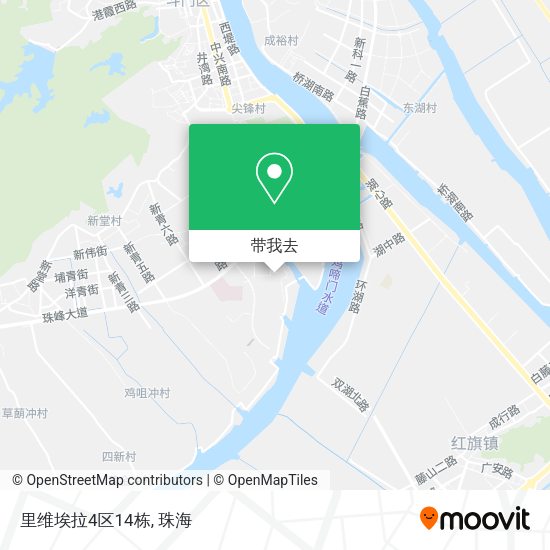 里维埃拉4区14栋地图