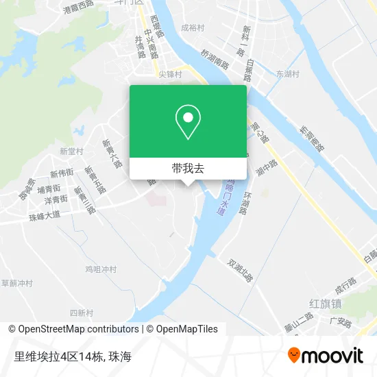 里维埃拉4区14栋地图