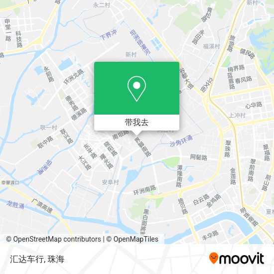汇达车行地图
