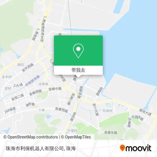 珠海市利保机器人有限公司地图