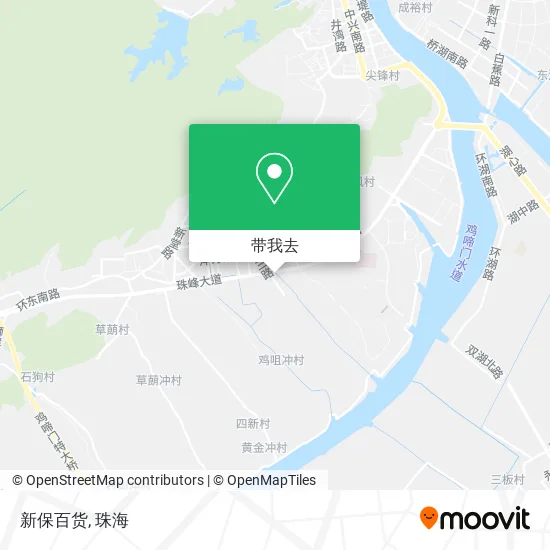 新保百货地图