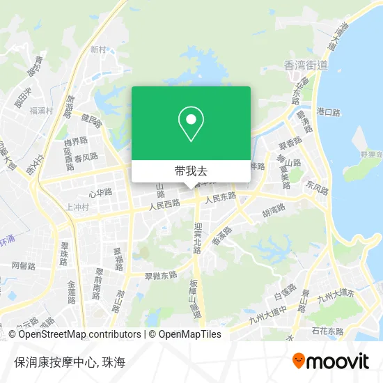 保润康按摩中心地图
