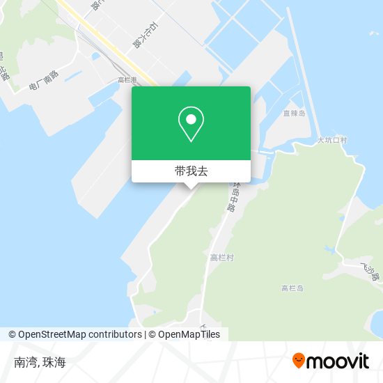 南湾地图