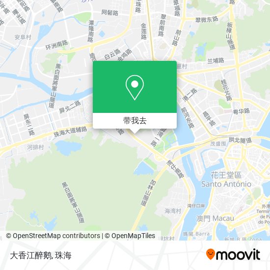 大香江醉鹅地图