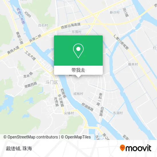 裁缝铺地图