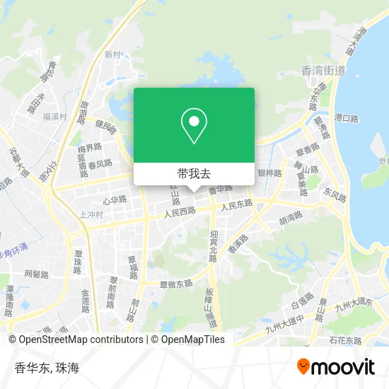 香华东地图