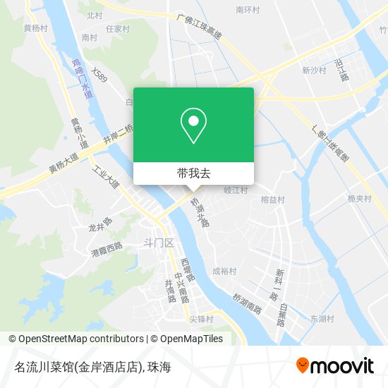 名流川菜馆(金岸酒店店)地图