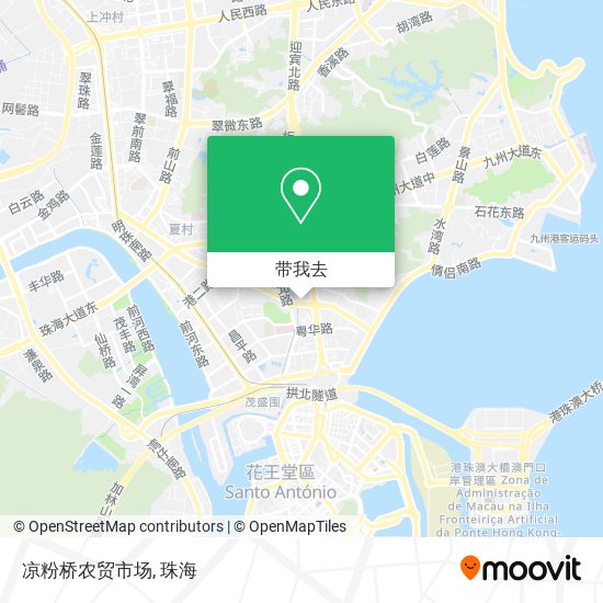 凉粉桥农贸市场地图