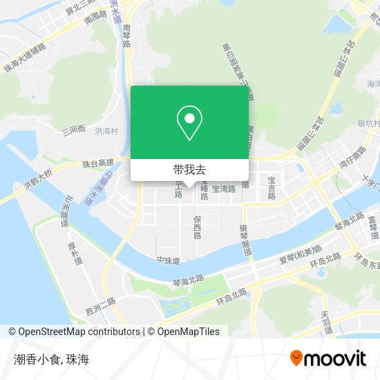 潮香小食地图