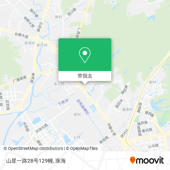 山星一路28号129幢地图
