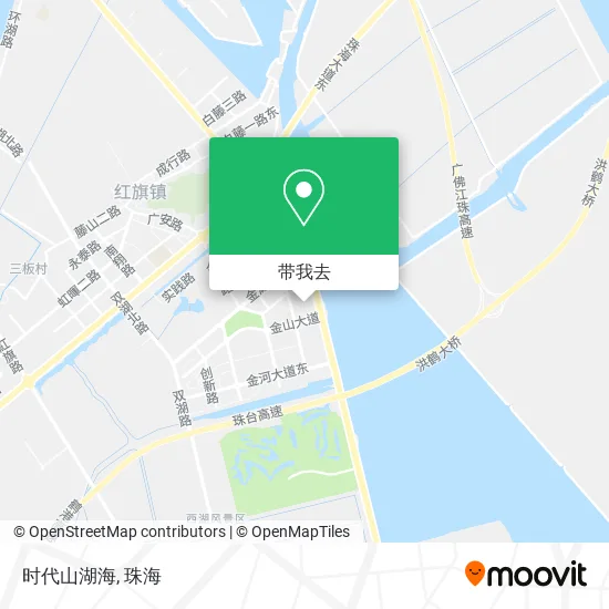 时代山湖海地图