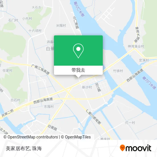 美家居布艺地图